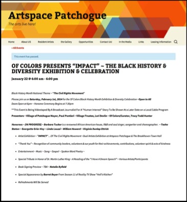 Artspace Blck history