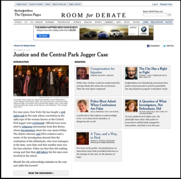 Room for debate FP